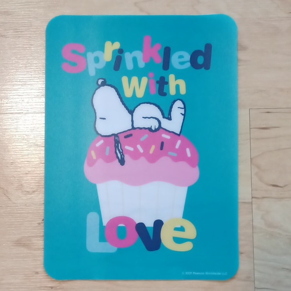 Peanuts Snoopy Charlie Brown Flexible Cutting Chopping Boards 4 pack - Picture 4 of 11